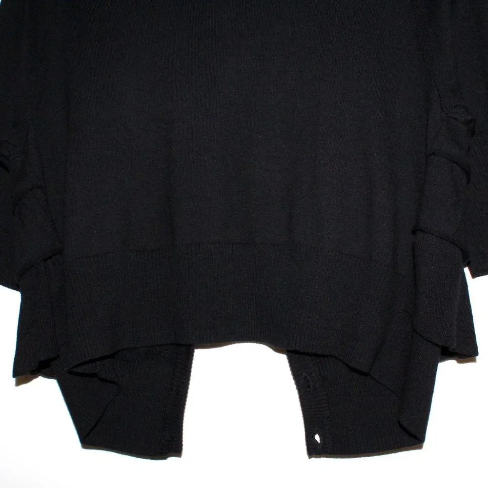 Candie's Vintage Y2K Ruffle Front Cardigan - Picture 14 of 16